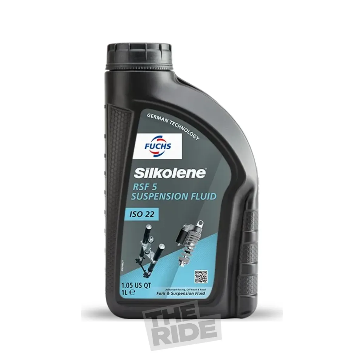FUCHS Silkolene RSF 5 — Fully Synthetic Fork & Suspension Fluid, 1L