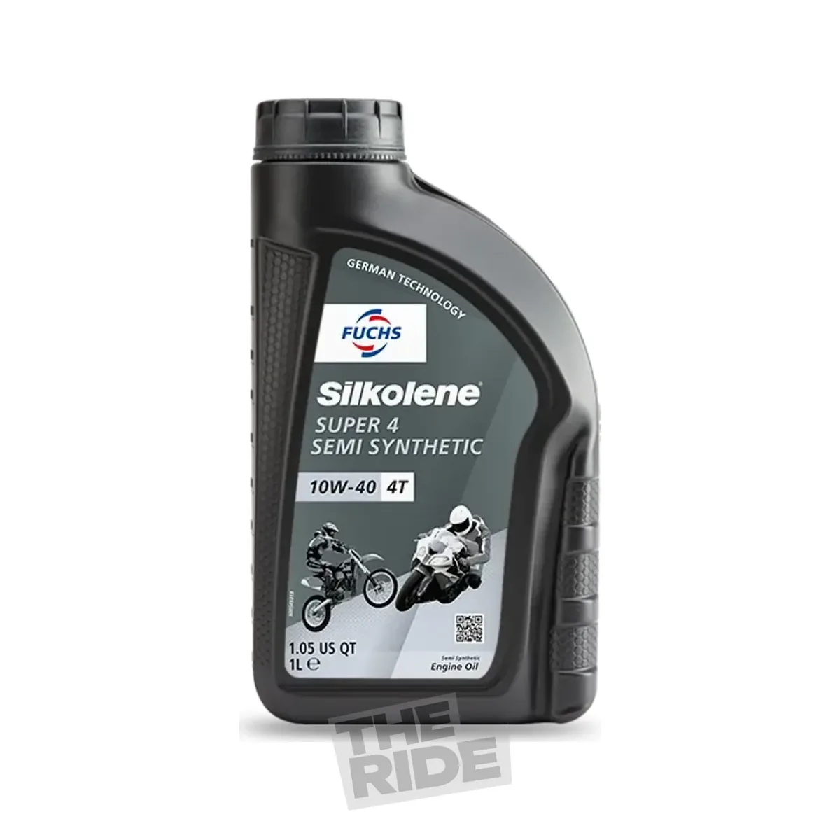 FUCHS Silkolene Super 4 10W-40 — ulei de motor 4T semisintetic, 1 L