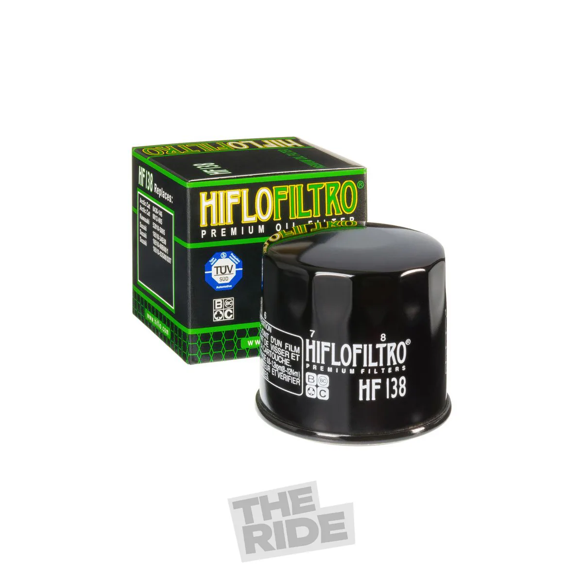 Hiflofiltro HF138 oil filter
