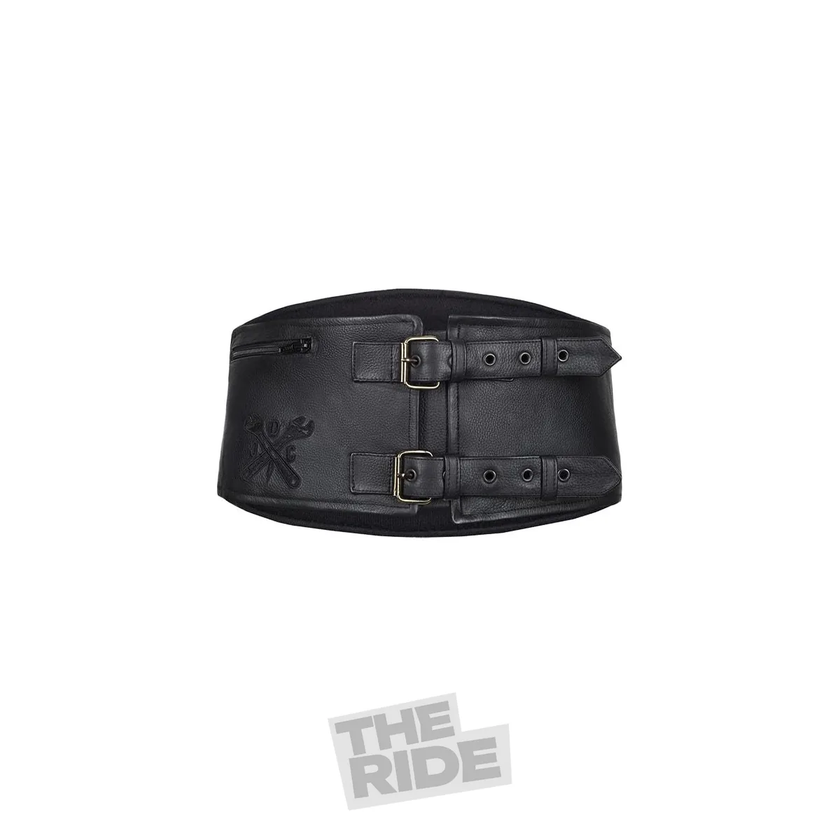 John Doe Comfort-Fit leather kidney belt