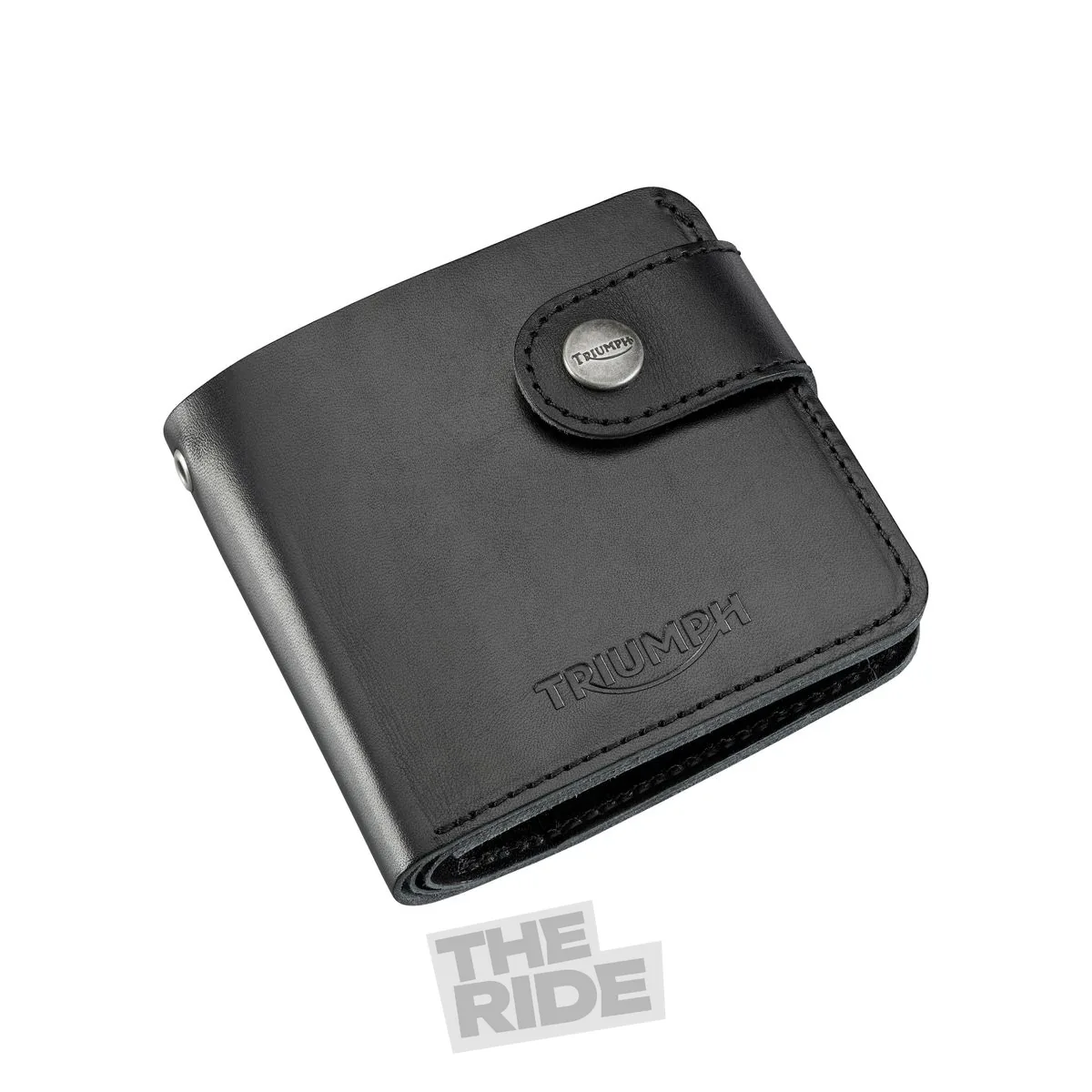 Biker Black Square Wallet