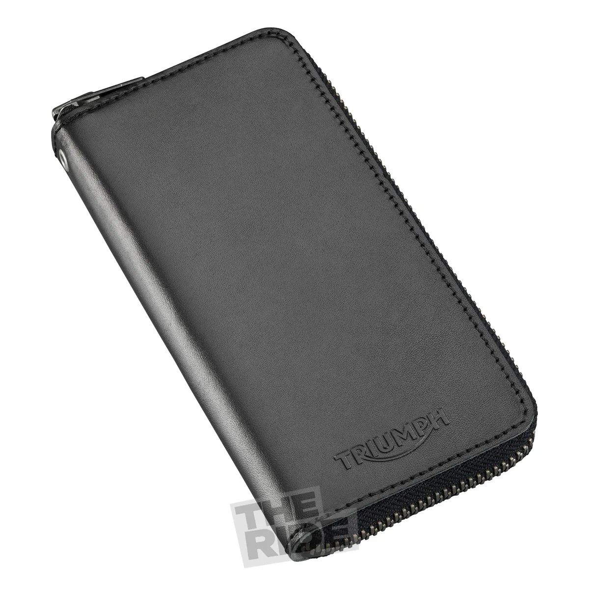 Black long zip wallet