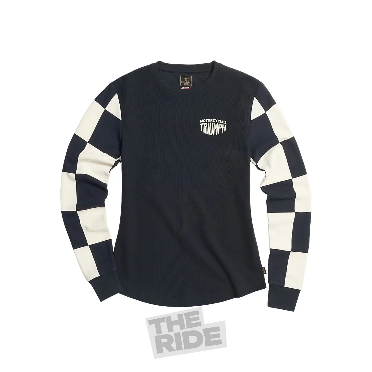 NIKKI LDS L/S TEE-BLK/B-L
