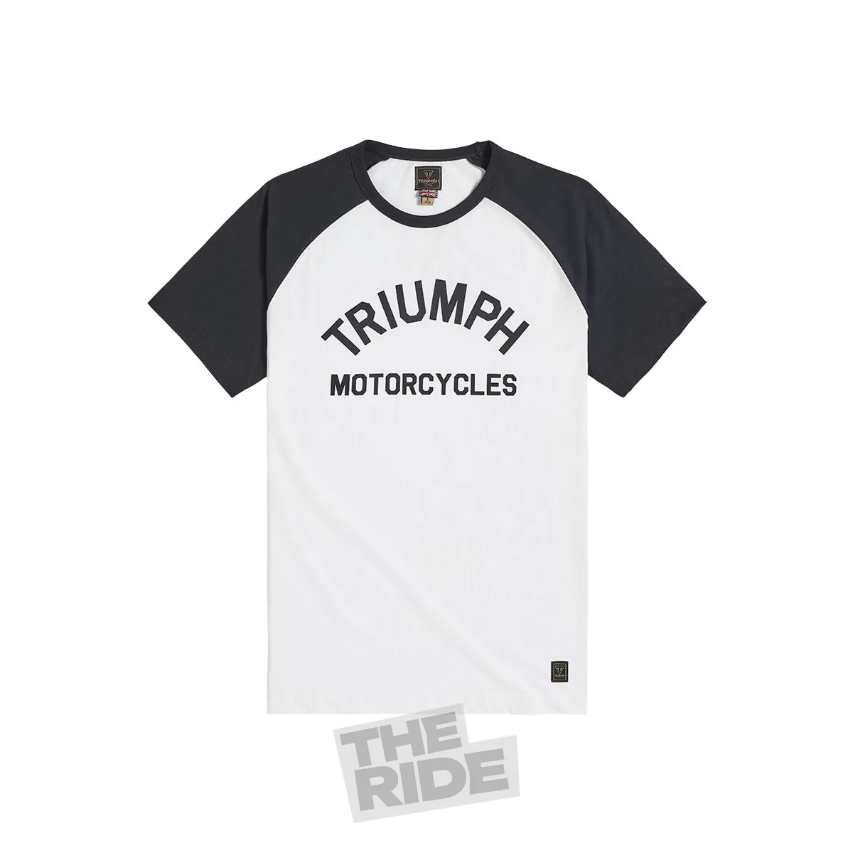 Saltern T-shirt, white/black, L