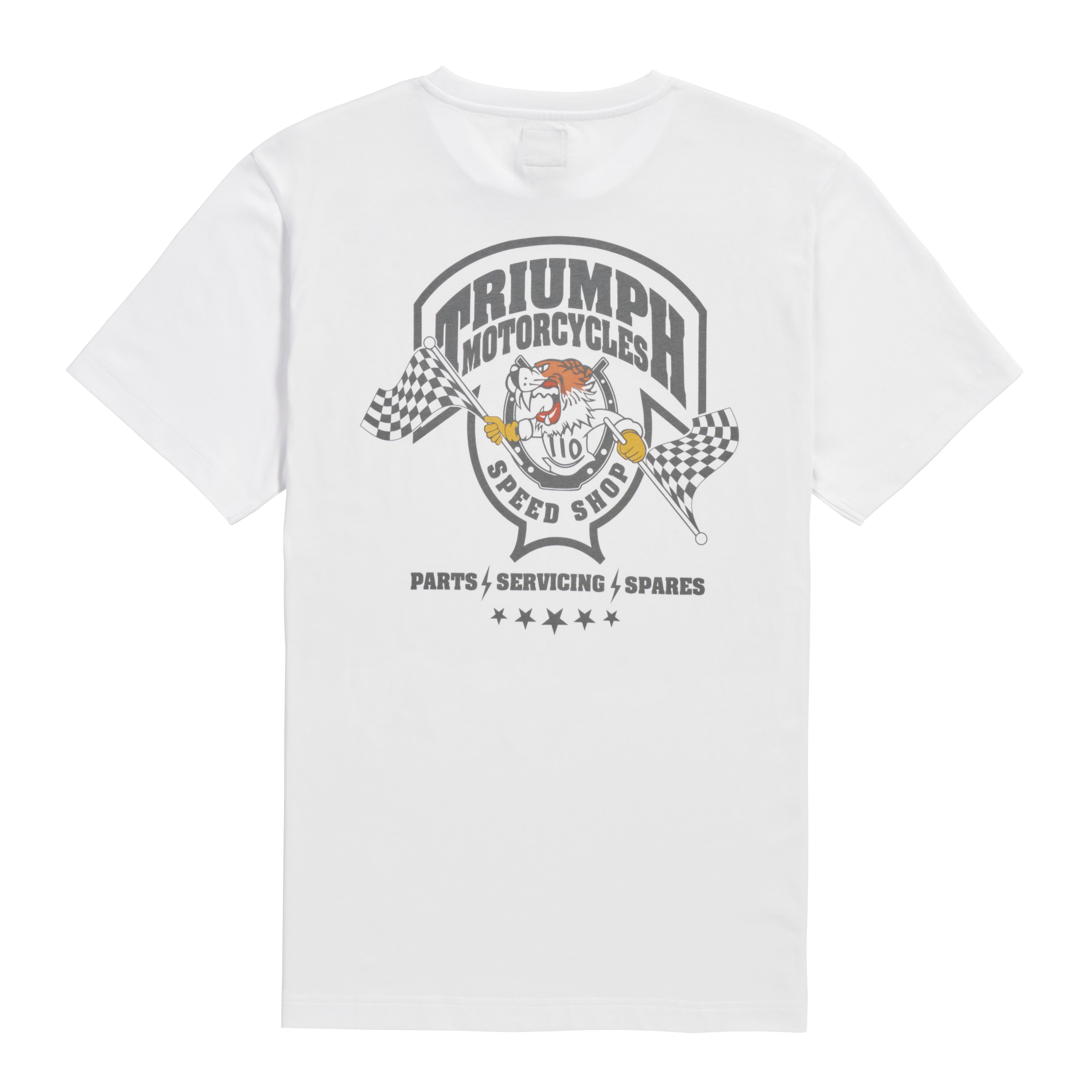 Tricou Triumph Games, alb