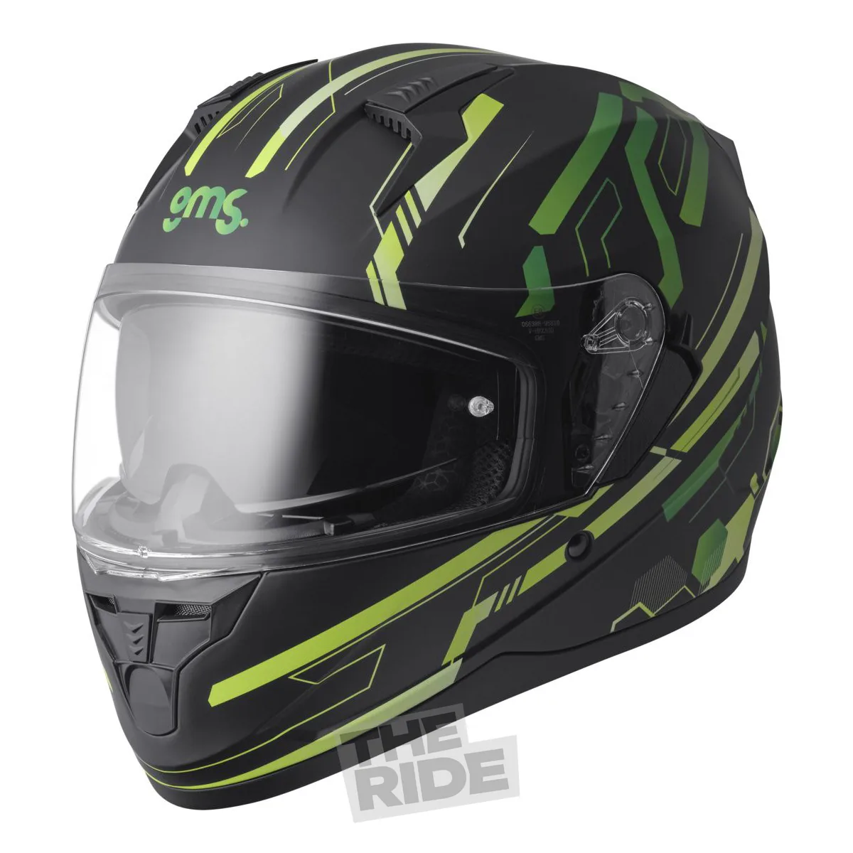 iXS Hexago cască integrală, verde mat