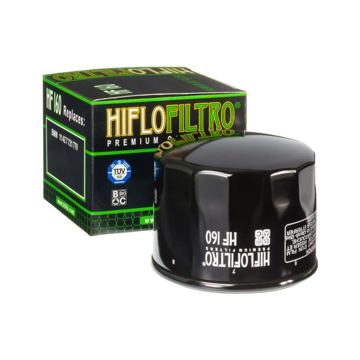 Filtru de ulei Hiflofiltro HF160