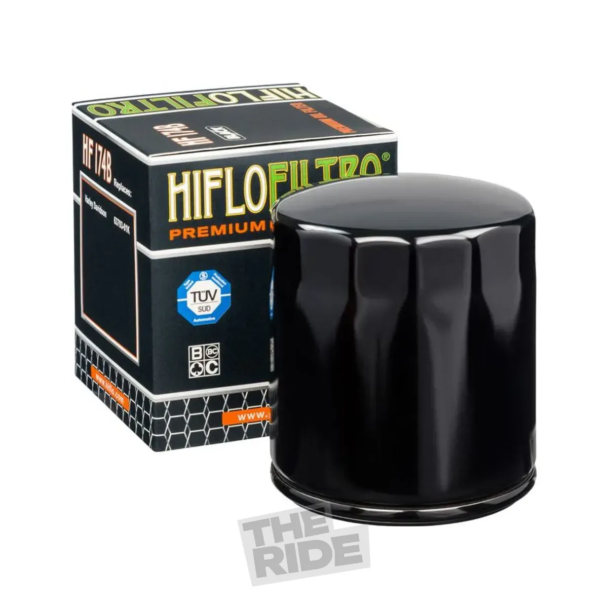 Filtru de ulei V-Rod negru