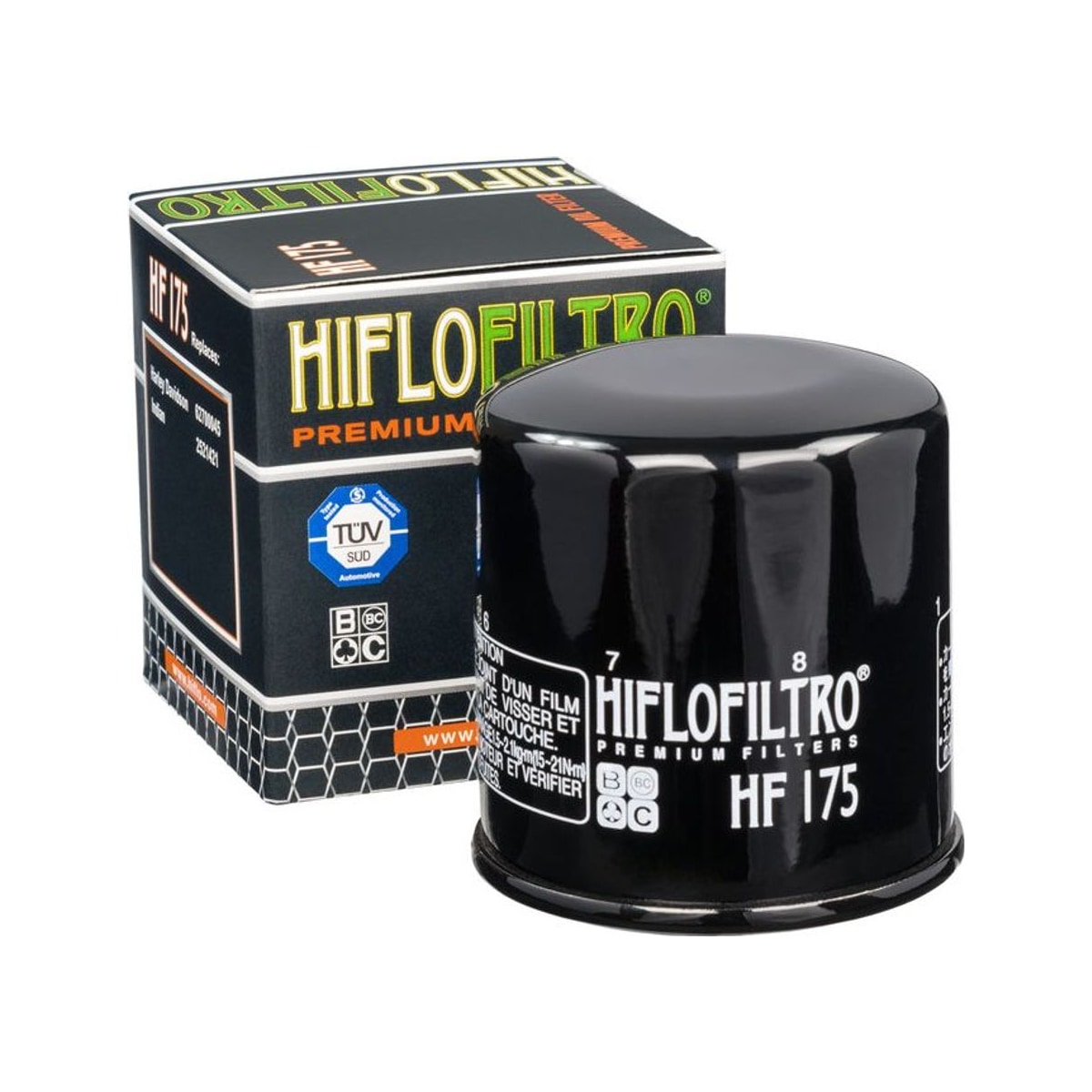 Масляный фильтр Hiflofiltro HF175