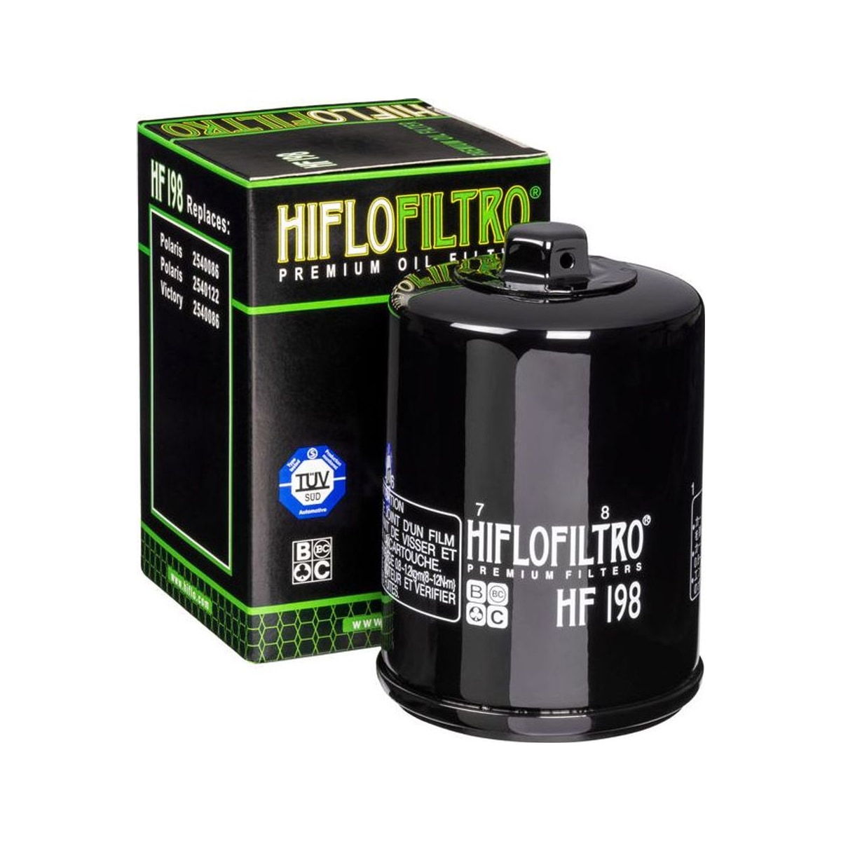 Масляный фильтр Hiflofiltro HF198