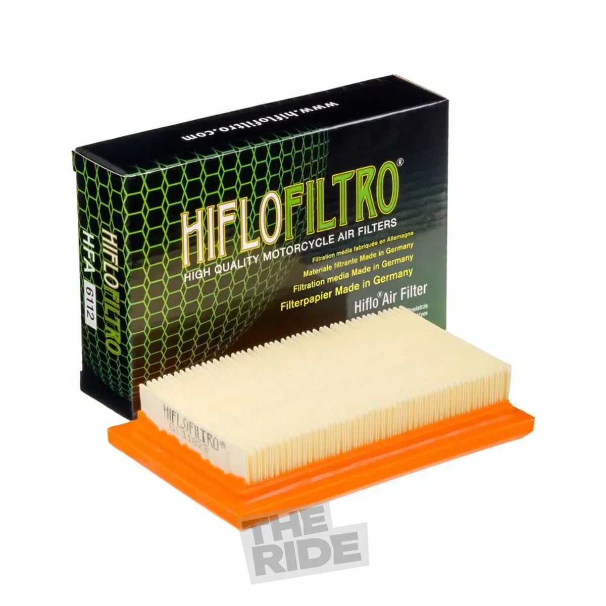 Hiflofiltro HFA6112 Air Filter for Aprilia / Derbi