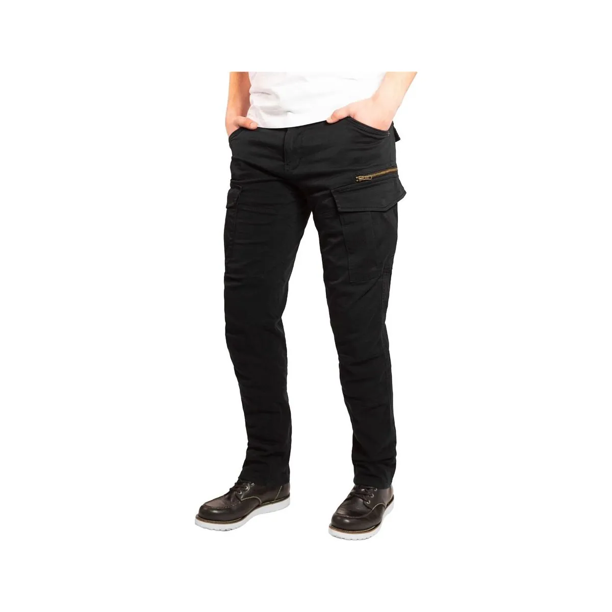 Мотоштаны John Doe Stroker Cargo, чёрные (XTM)