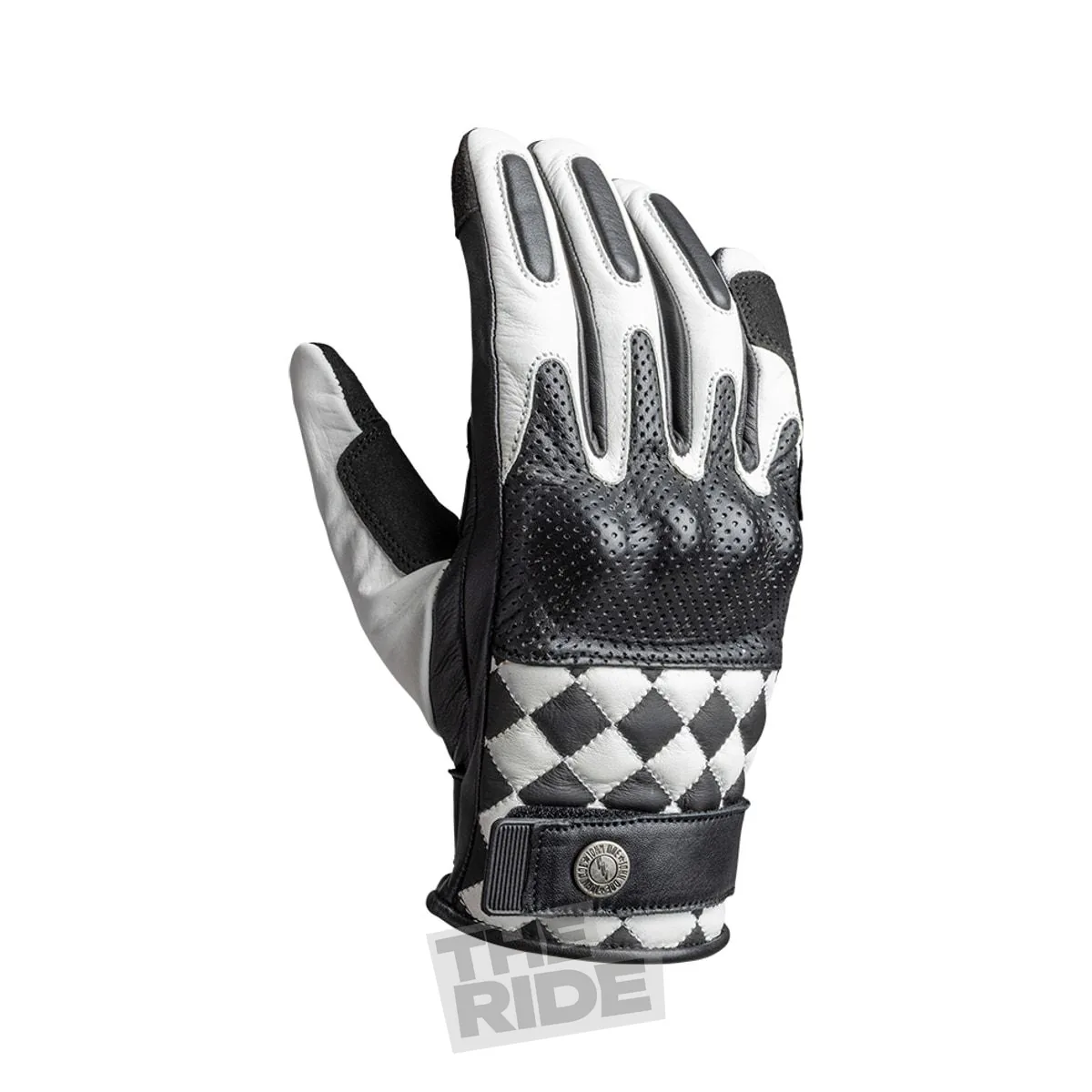 John Doe Tracker Race White/Black Gloves