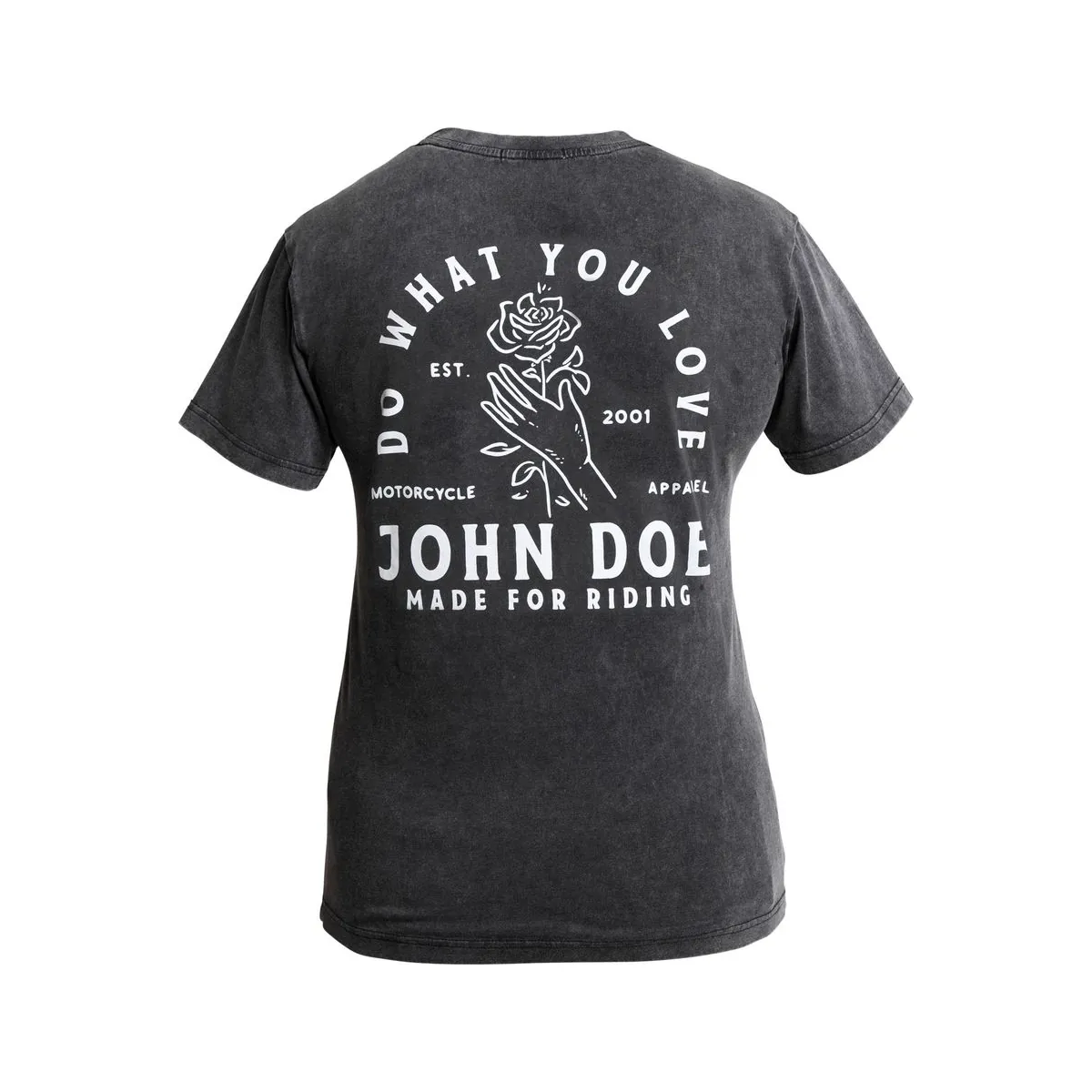 Tricou John Doe Rose Fade Out damă, negru