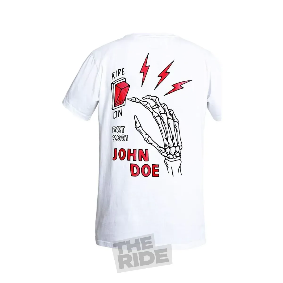 John Doe Ride On White T-shirt