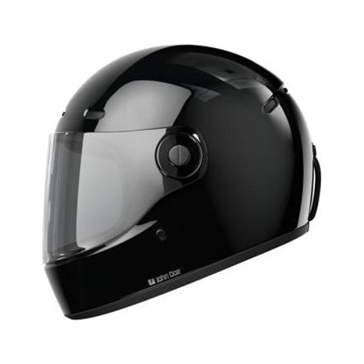 Шлем John Doe JD/ONE Glossy, чёрный глянцевый