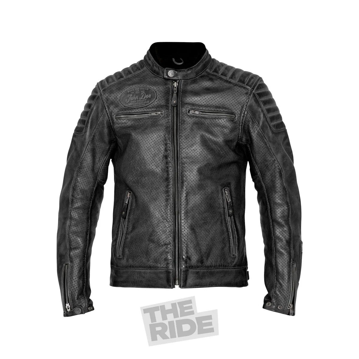 Кожаная куртка John Doe Storm Leather Black