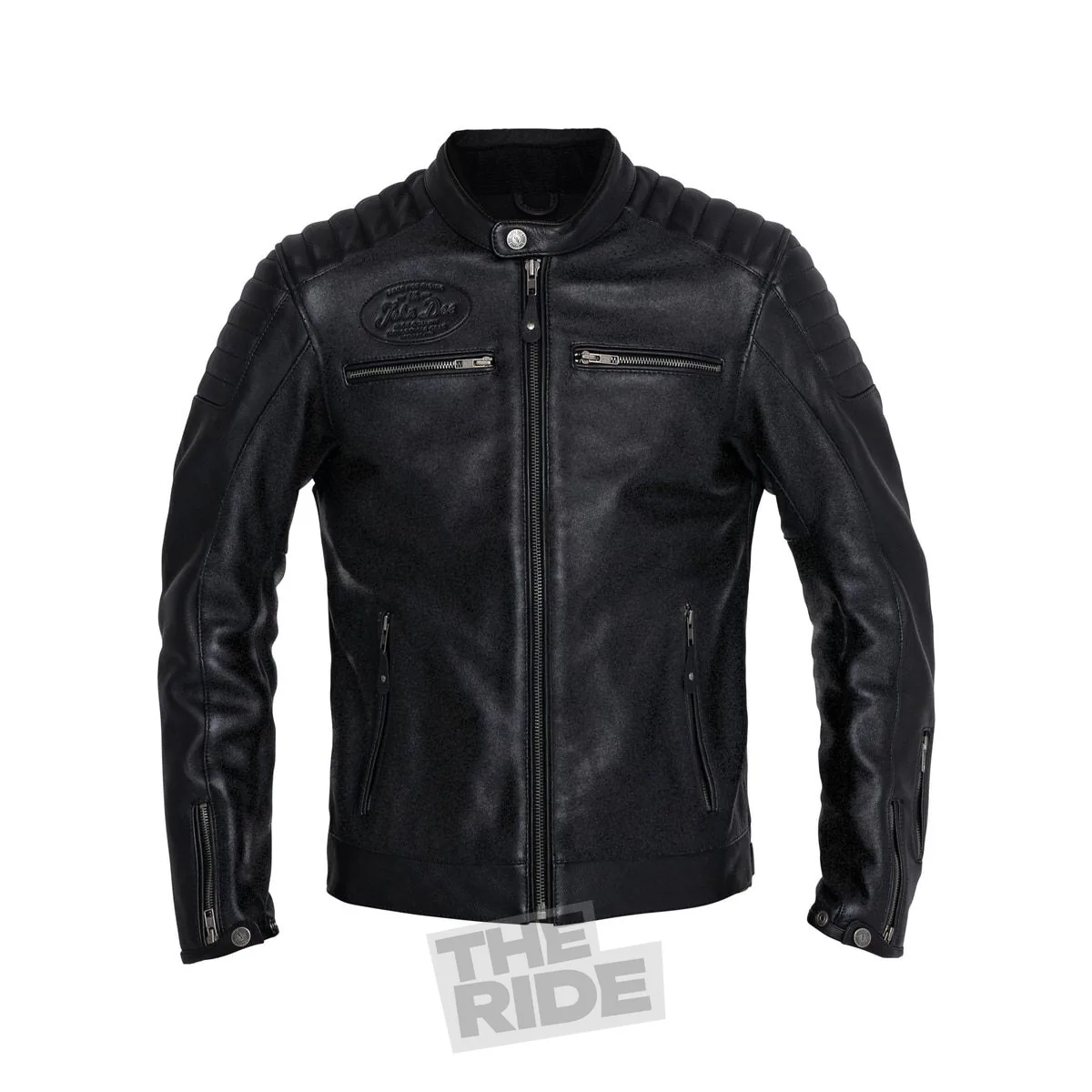 John Doe Dexter Leather Jacket Black