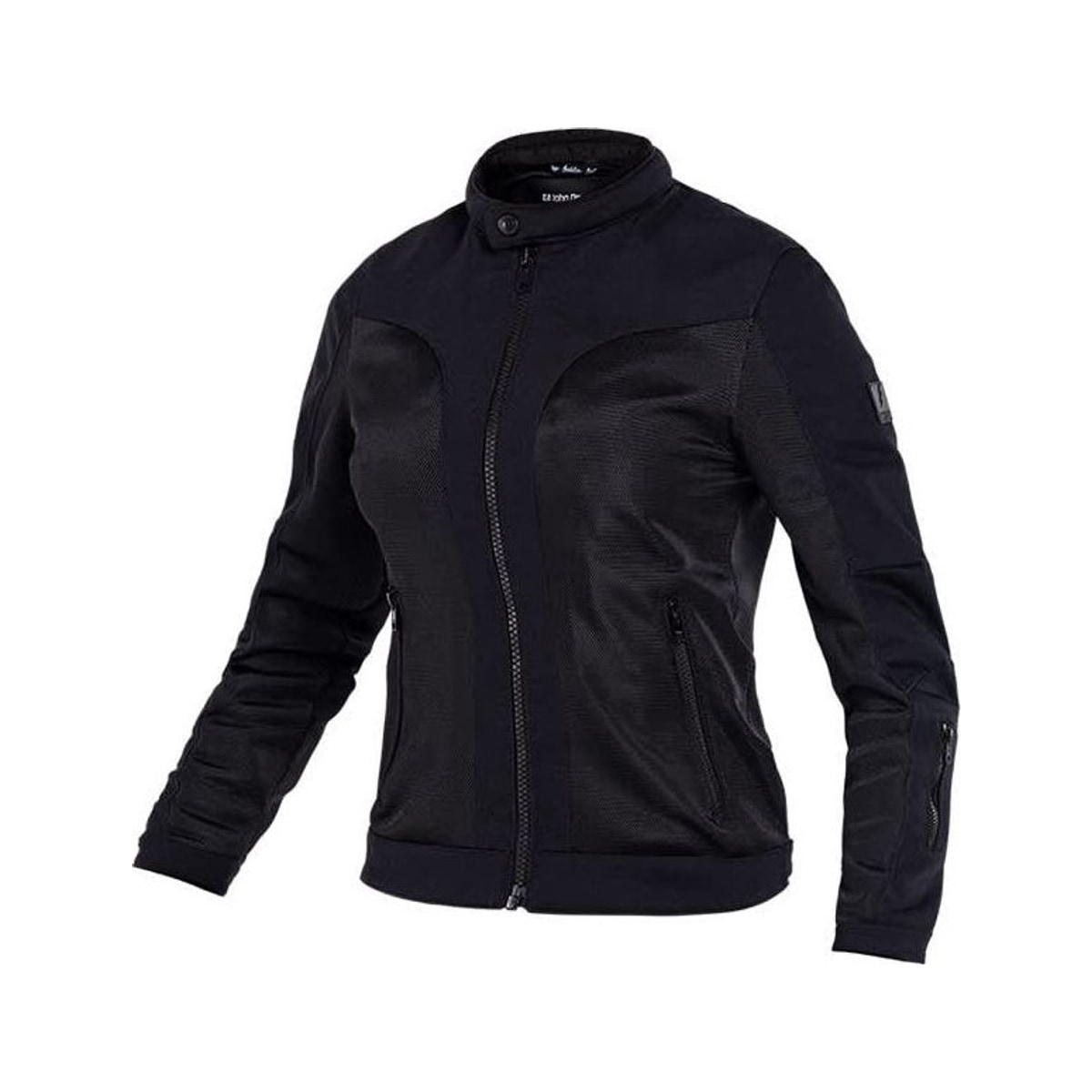 Женская сетчатая куртка John Doe Aero Mesh, чёрная