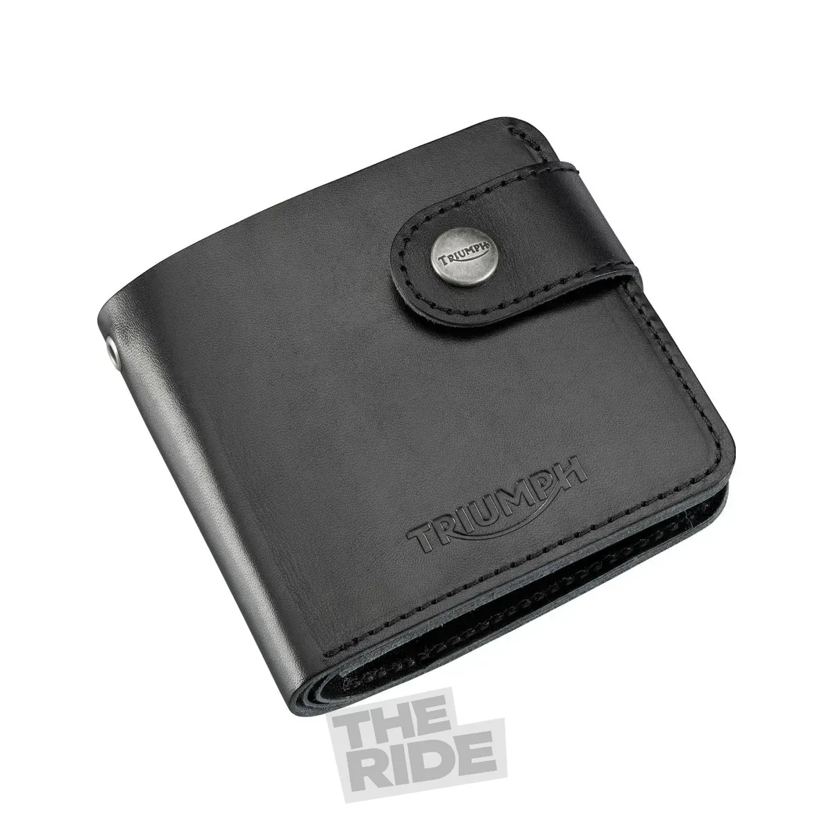 Biker Black Square Wallet