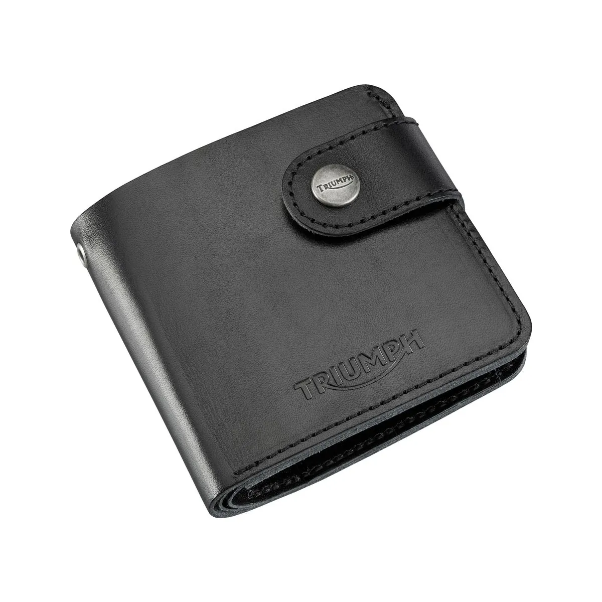 Portofel biker Triumph Square, negru