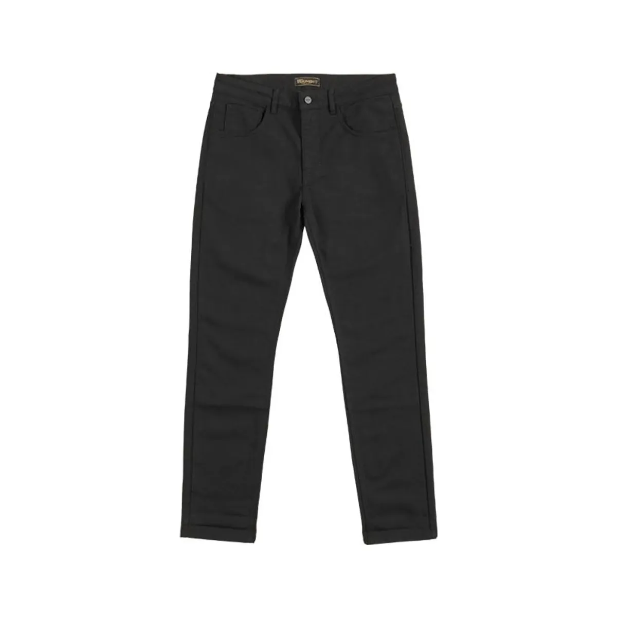 Blugi moto Triumph Black Rinse Wash, negru