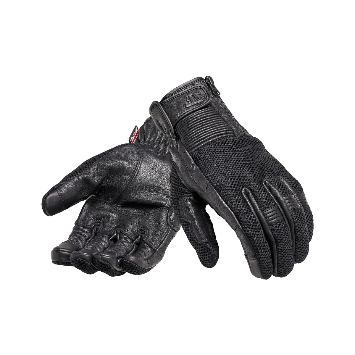 Mănuși moto Triumph Raven, negre