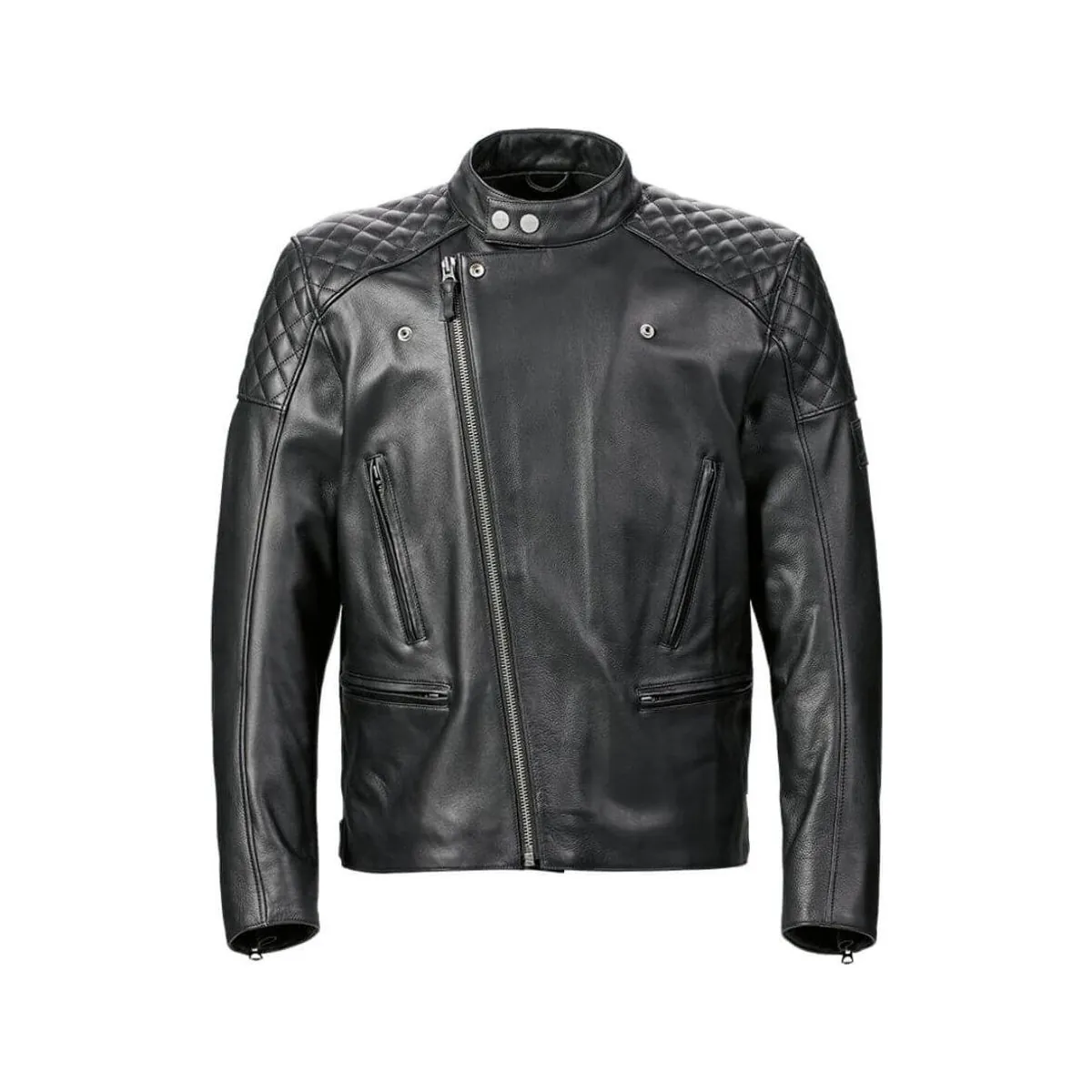 Triumph Asym Braddan Leather Jacket