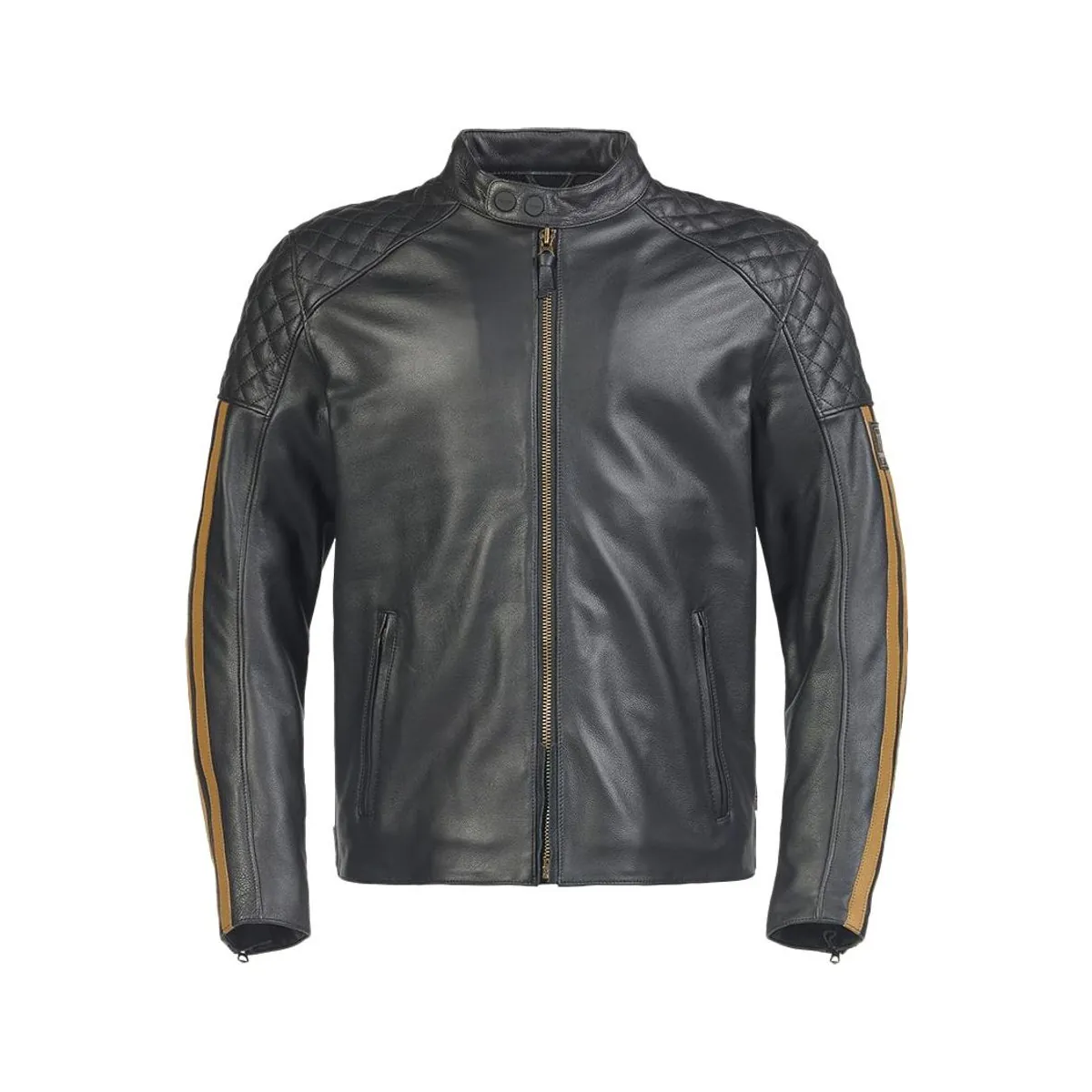 Куртка Triumph Braddan Sport, чёрно-золотая