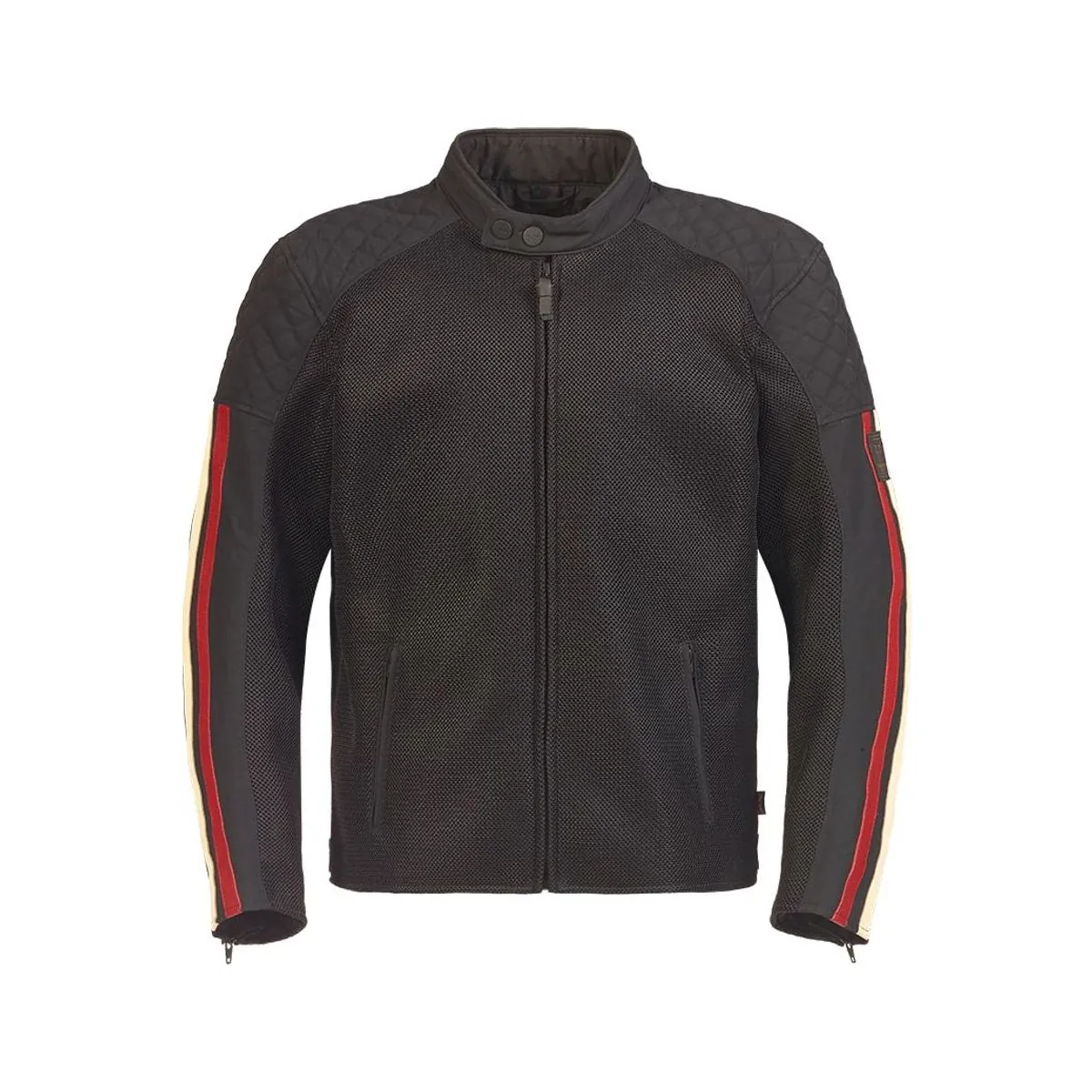 Geacă moto Triumph Braddan Mesh, neagră