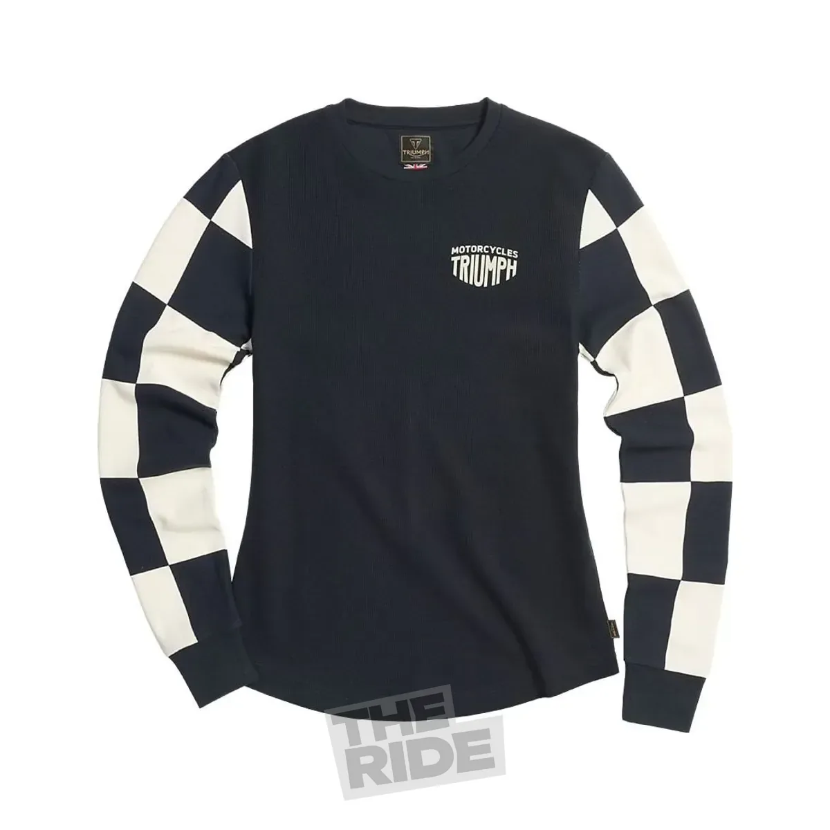 NIKKI LDS L/S TEE-BLK/B-L