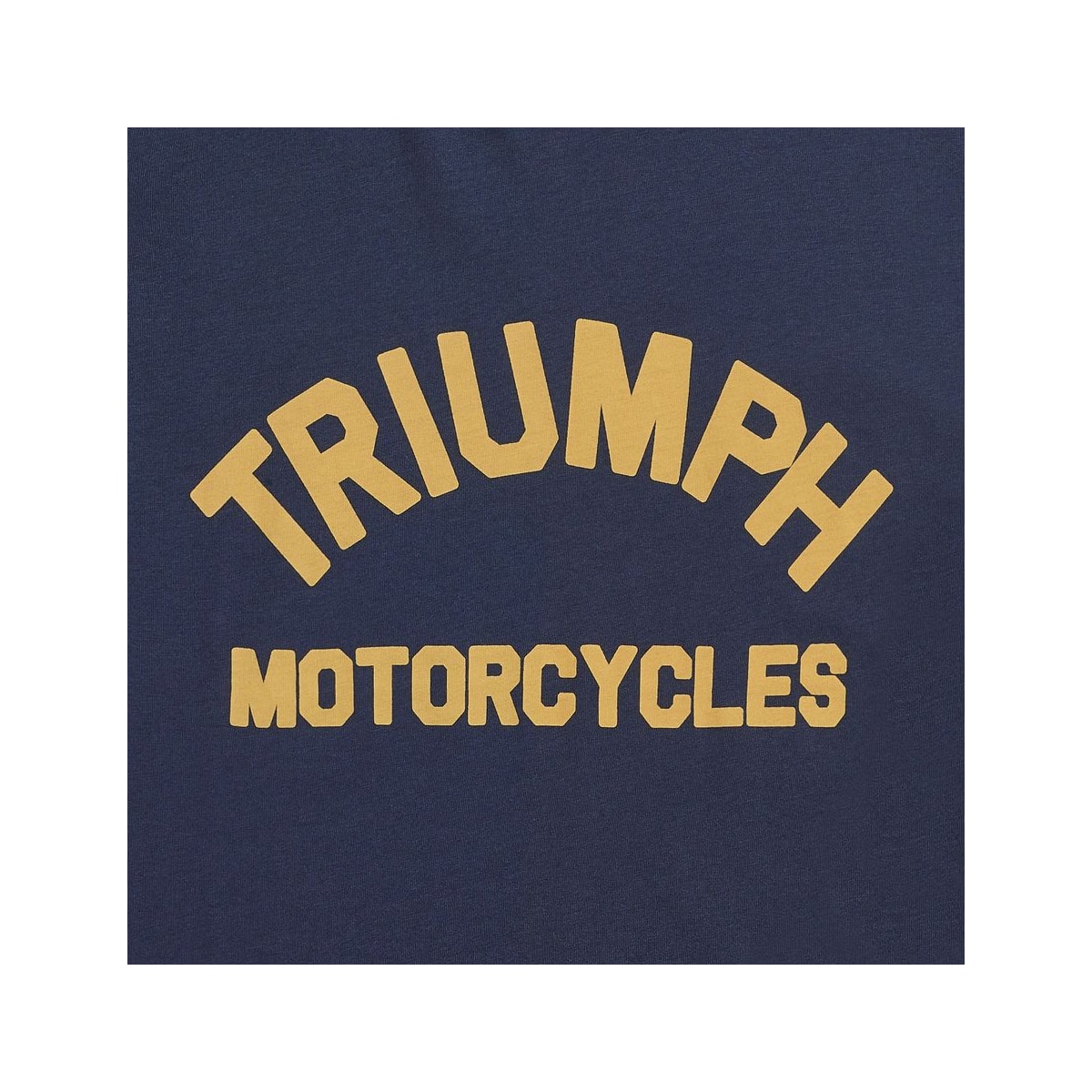 Футболка Triumph Burnham, тёмно-синяя Black Iris