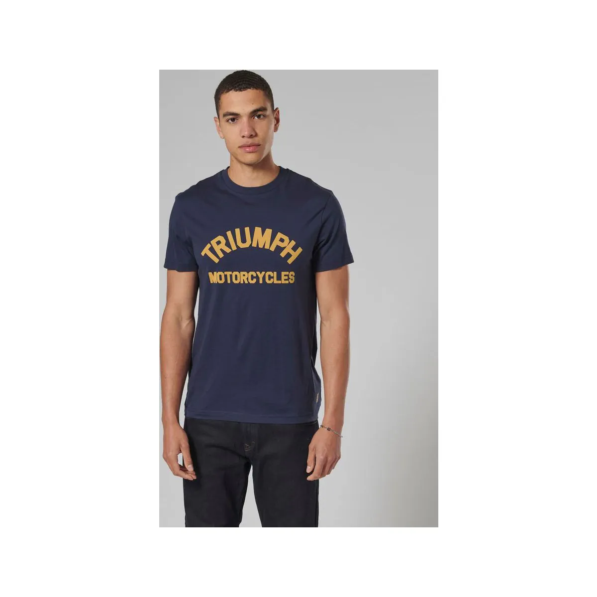 Tricou Triumph Burnham, bleumarin Black Iris