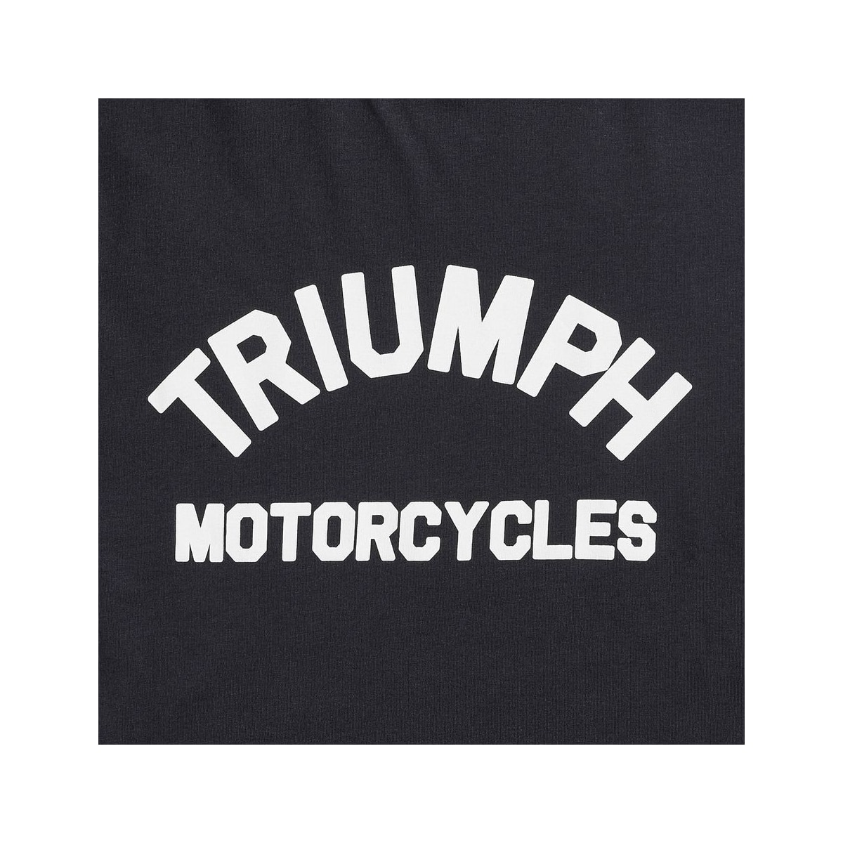 Футболка Triumph Burnham, чёрная Jet Black