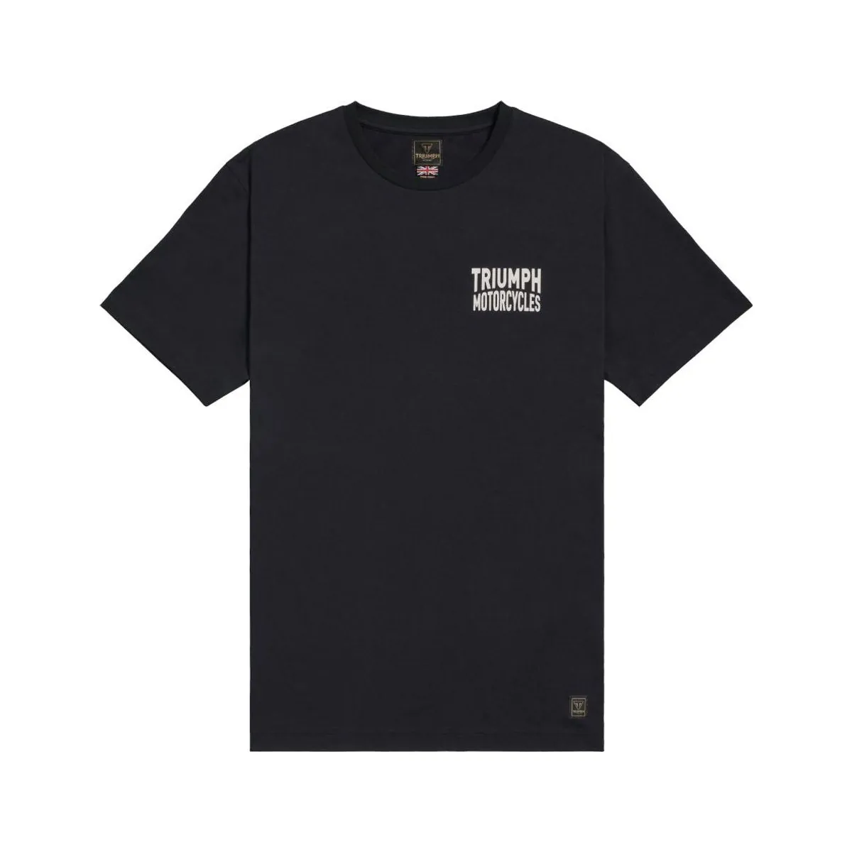 Tricou Triumph Piston Rich, negru