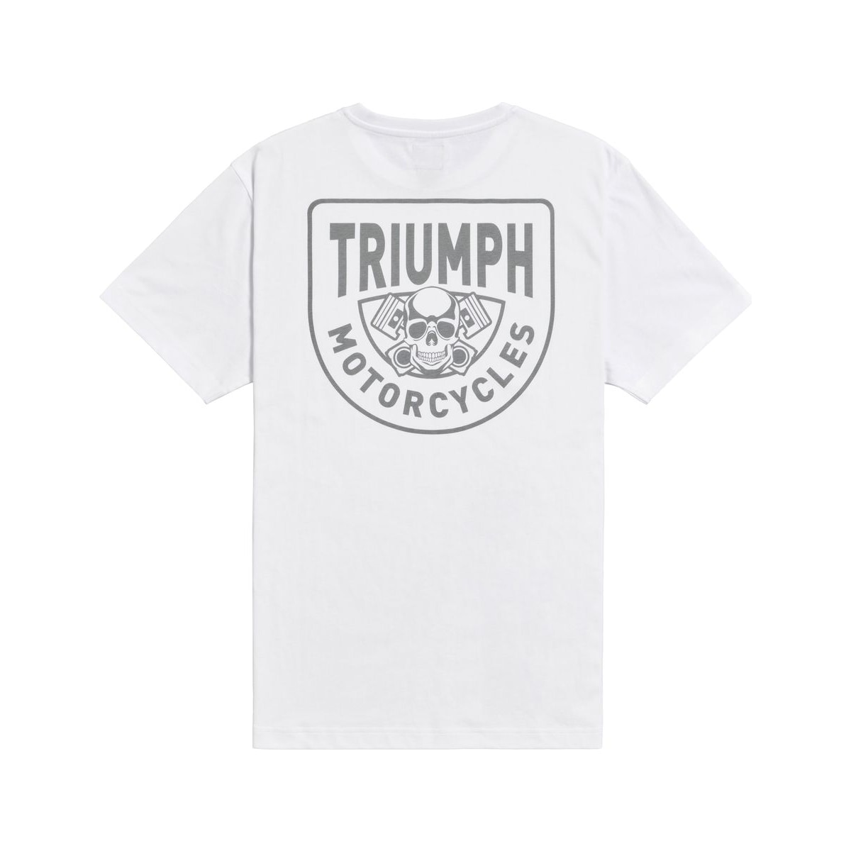 Футболка Triumph Piston Rich, белая