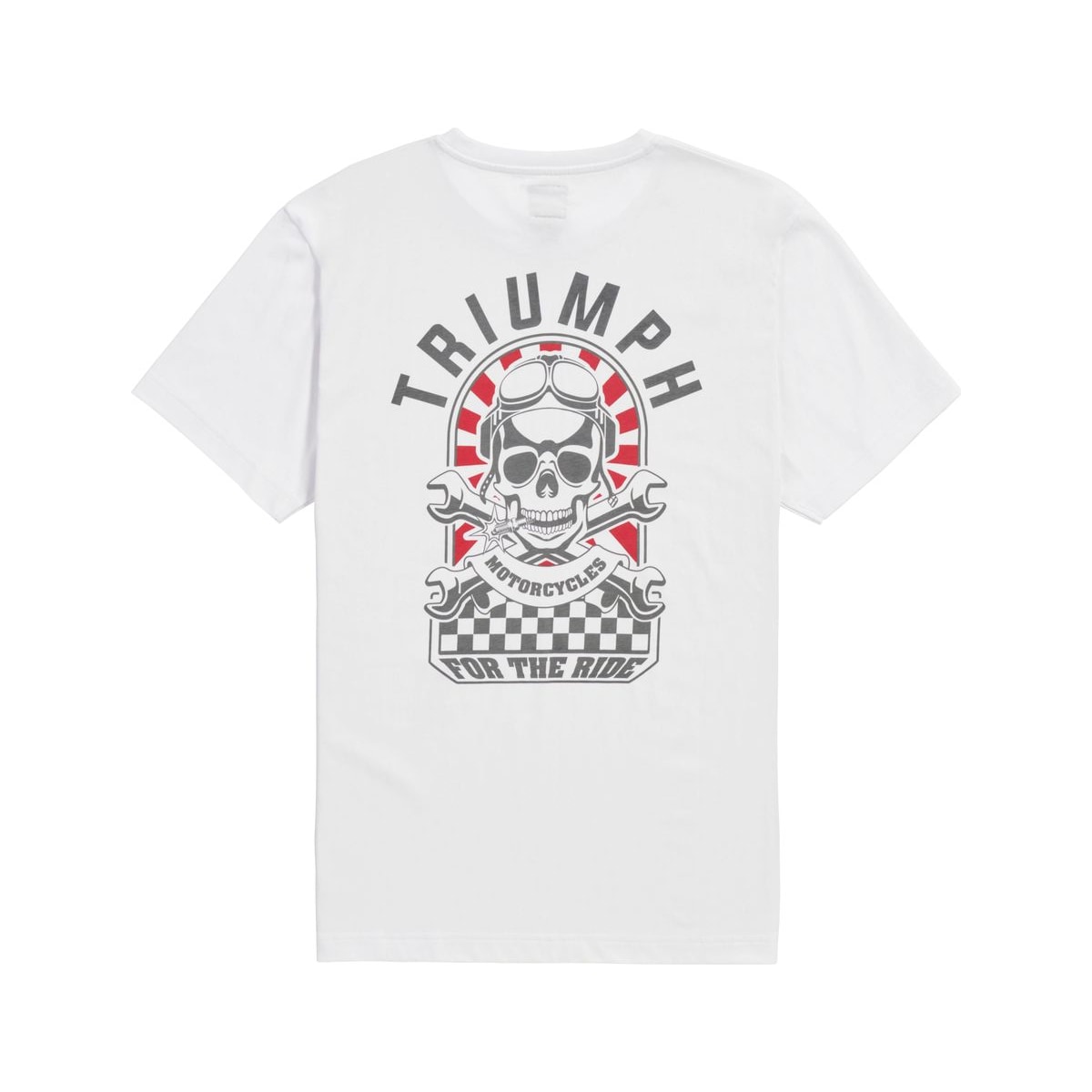 Футболка Triumph Moto, белая