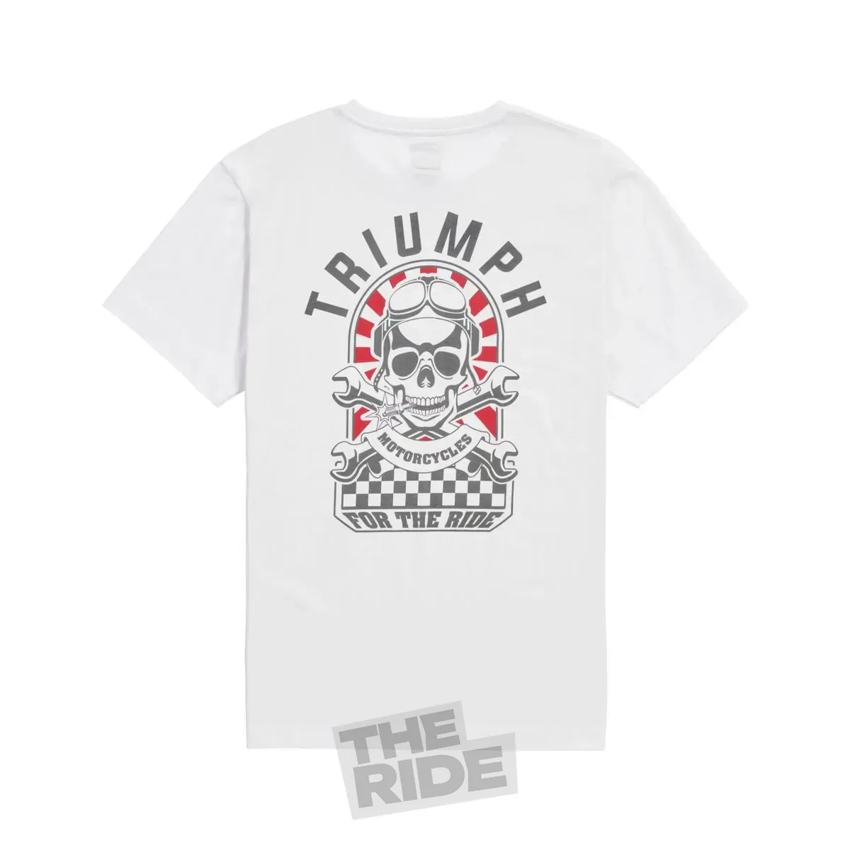 Triumph Moto Tee, White