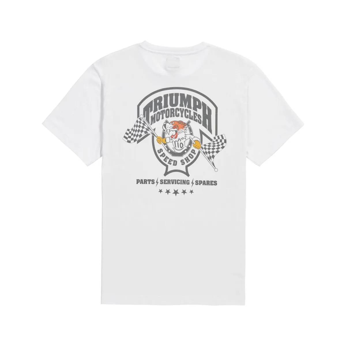 Tricou Triumph Games, alb