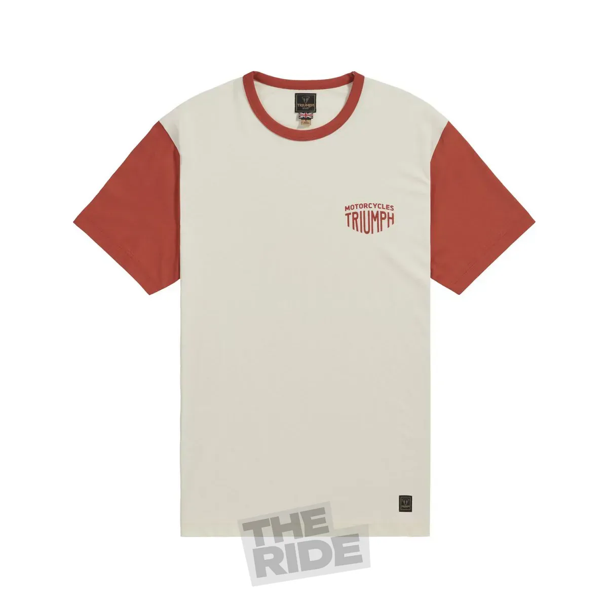 Triumph Fenland Tee, Rust/Bone