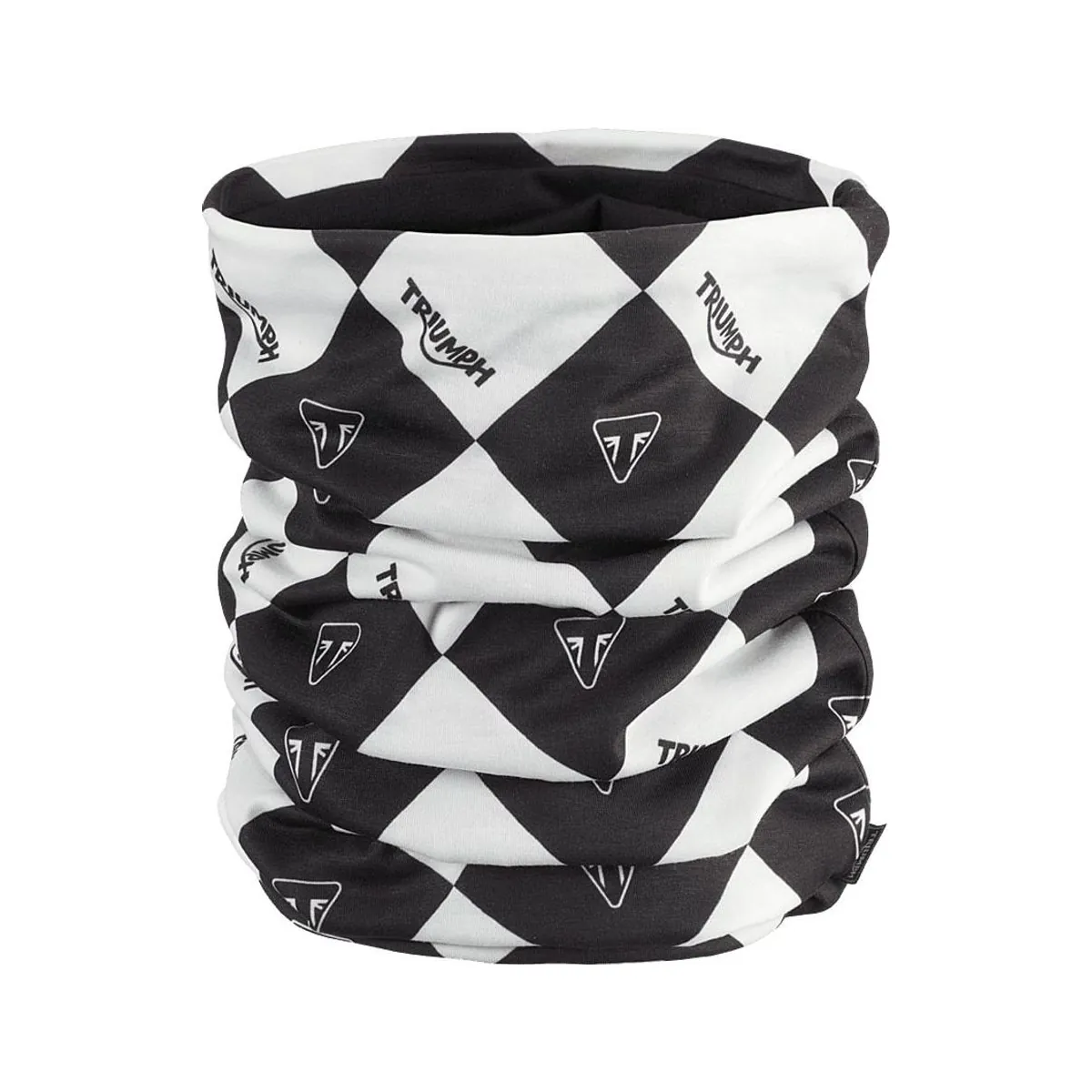 Tub de gât Triumph Harlequinn, negru-crem