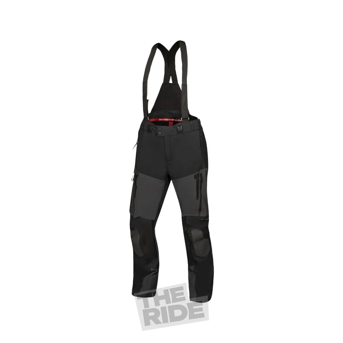 Pantaloni moto iXS Venture-GTX 1.0 laminați, negru/gri închis