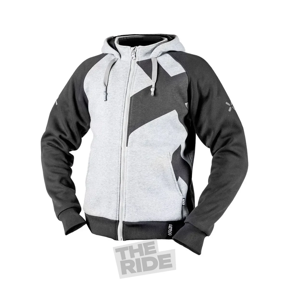 Hanorac iXS Rapid 1.0, gri rece-gri închis