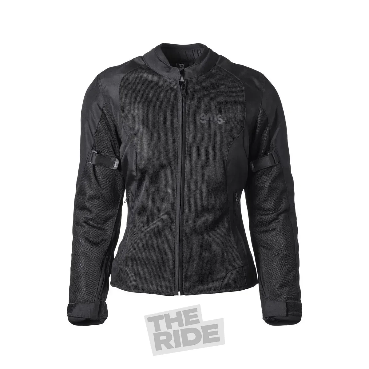 FiftySix.7 women's motorcycle jacket, black