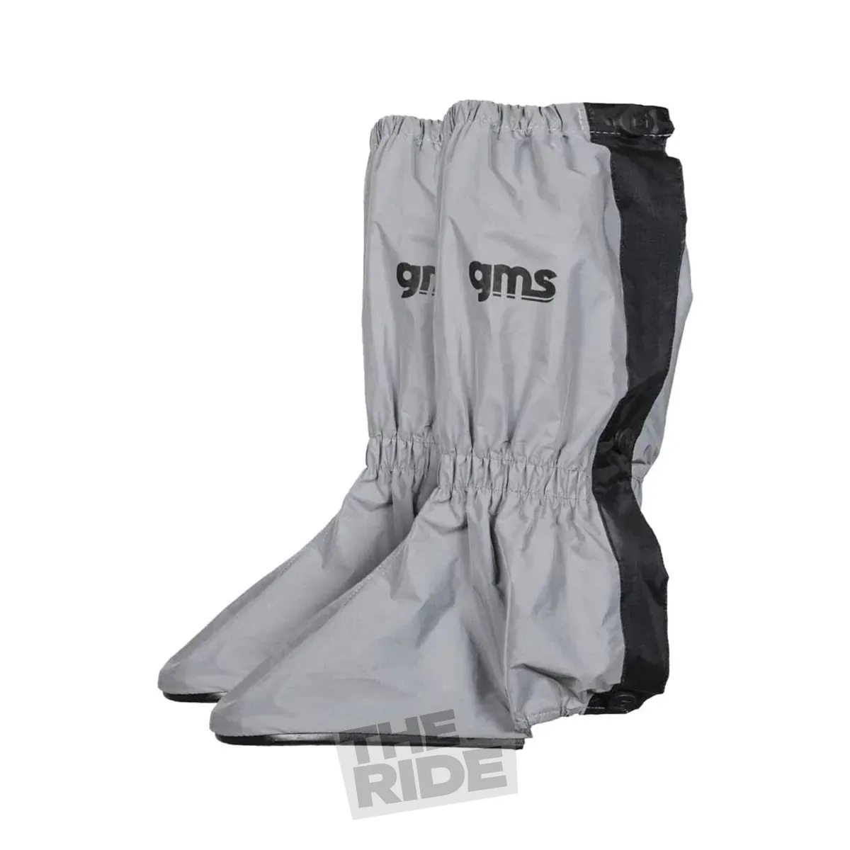 GMS LUX Rain Shoe Covers, grey reflective
