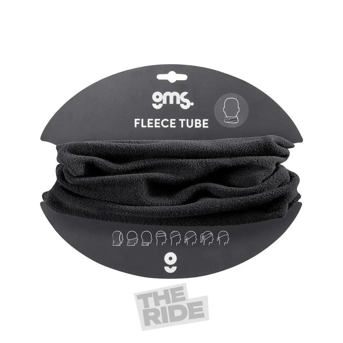Тубус для шеи fleece, черный