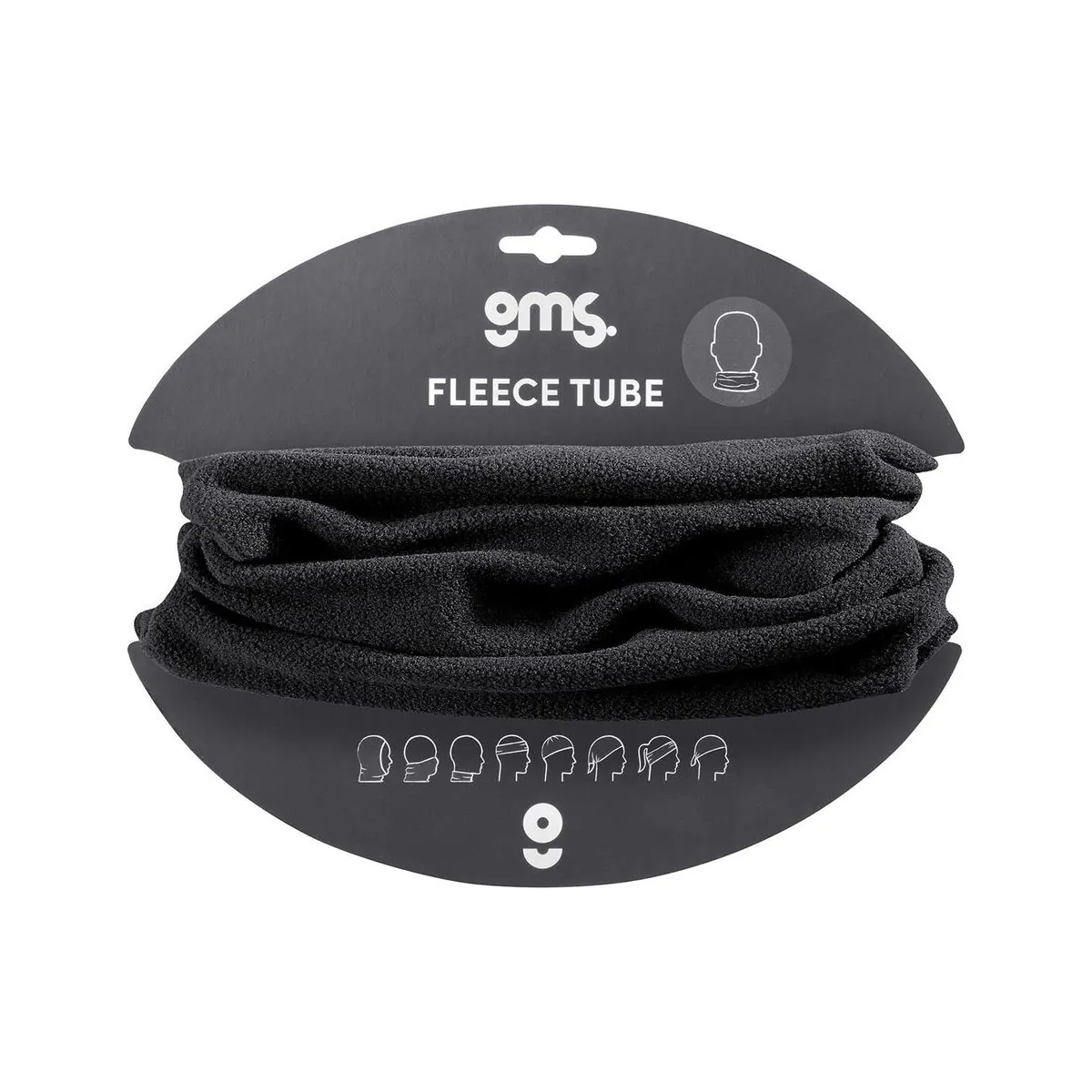 Tub de gât GMS Fleece, negru